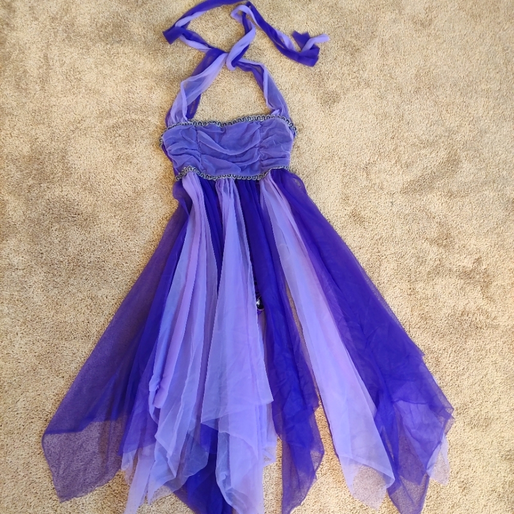 Purple Dance Dress / hula hoop